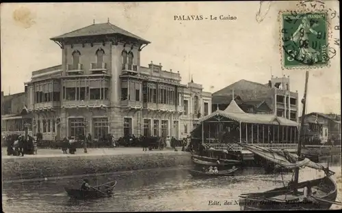 Ak Palavas les Flots Hérault, Le Casino