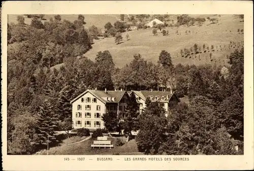 Ak Bussang Vosges, The Grand Hotels des Sources