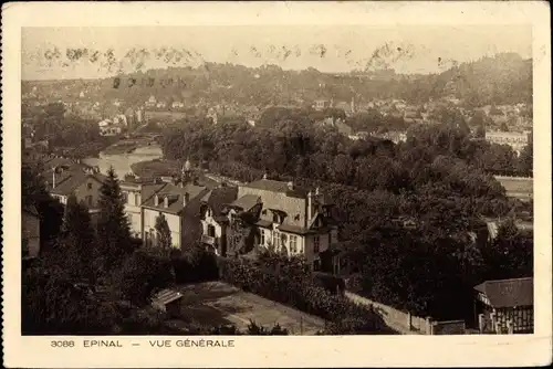 Ak Épinal Lorraine Vosges, Gesamtansicht