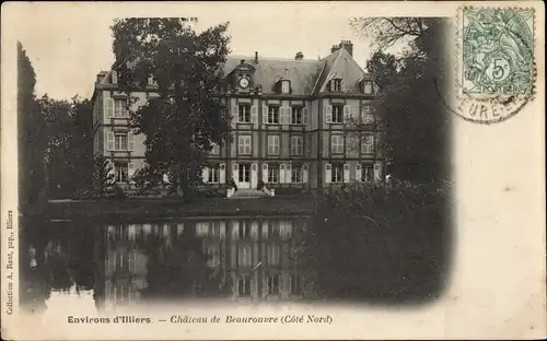 Ak Illiers Eure et Loir, Château de Beaurouvre