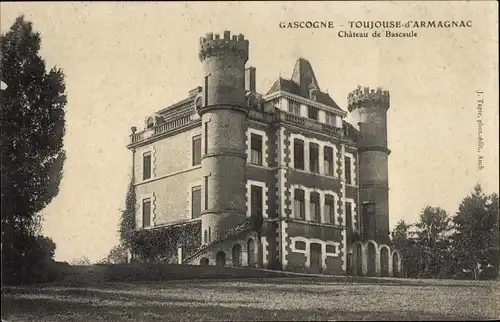 Ak Gers, Gascogne, Chateau de Bascaule