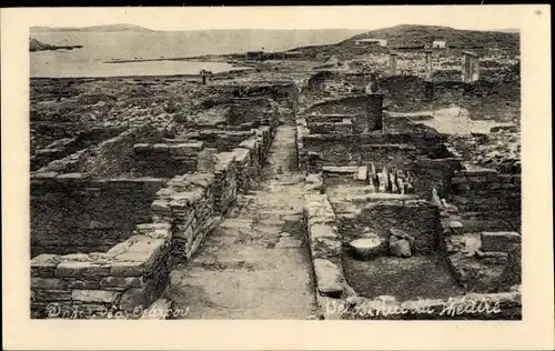 Ak Delos Griechenland, Ruinen