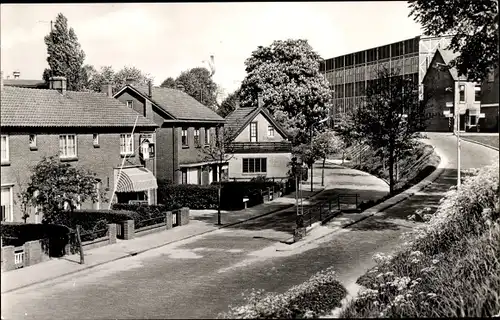 Ak Slikkerveer Südholland, Häuserzeile