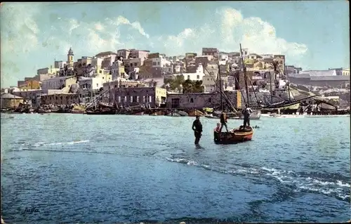 Ak Tel Aviv Jaffa Israel, Gesamtansicht