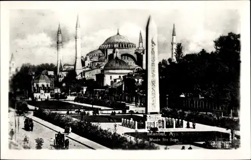 Foto Konstantinopel Istanbul Türkei, Musee Ste Sophie, L'Hypodrome