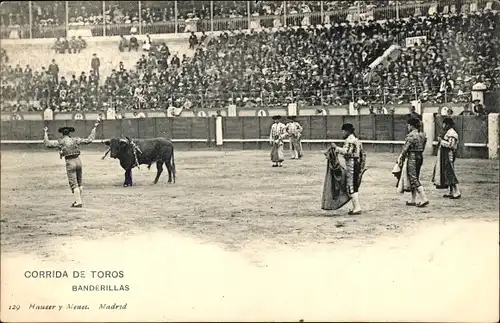 Ak Stierkampf, Banderillas