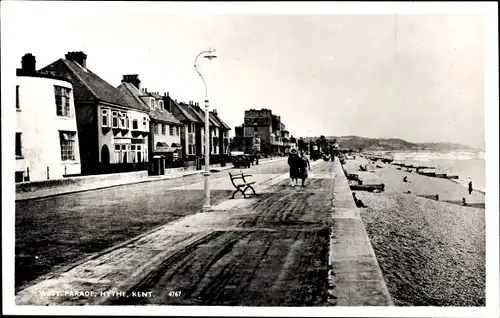 Ak Hythe Kent England, Westparade