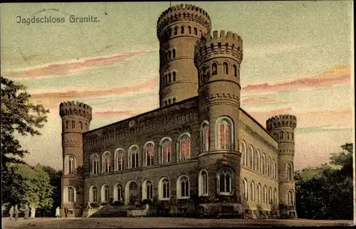 Ak Granitz Seebad Binz auf Rügen, Jagdschloss