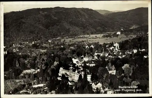 Ak Badenweiler am Schwarzwald, Fliegeraufnahme