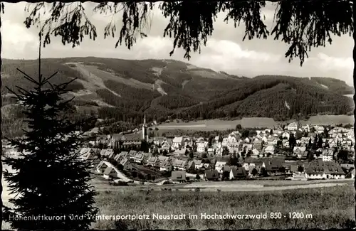 Ak Neustadt im Schwarzwald, Totalansicht