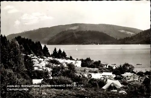 Ak Schluchsee im Schwarzwald, Campingplatz