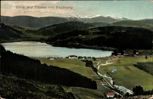 Ak Titisee Neustadt im Breisgau Hochschwarzwald, Panorama, Feldberg