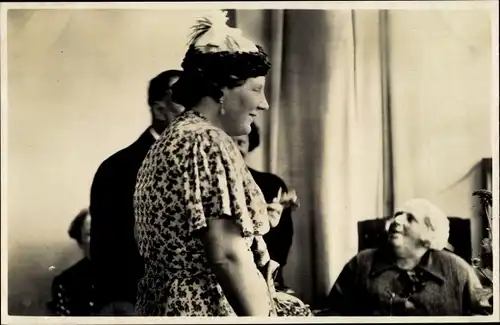 Ak Prinzessin Juliana der Niederlande, Besuch Joodsche Invalide, 1938