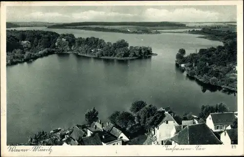 Ak Waren an der Müritz, Tiefwarensee