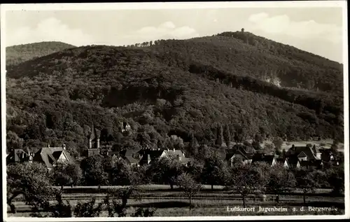 Ak Jugenheim an der Bergstraße Hessen, Panorama