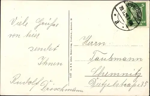 Ak Moritzburg in Sachsen, Jagdschloss