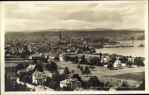 Ak Konstanz am Bodensee, Gesamtansicht