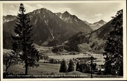 Ak Bad Oberdorf Bad Hindelang im Oberallgäu, Breitenberg, Rotspitze