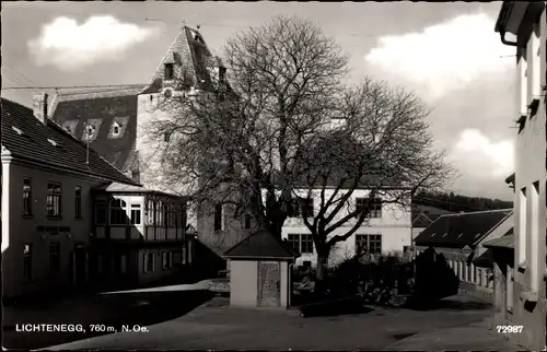 Ak Lichtenegg in Niederösterreich, Ortspartie