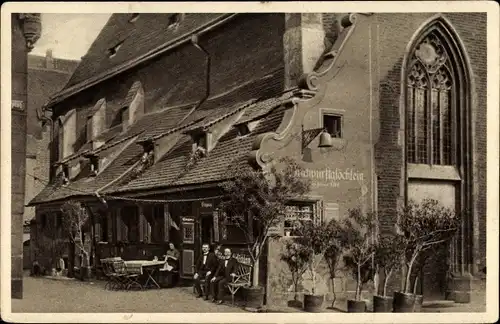 Ak Nürnberg in Mittelfranken, Bratwurstglöcklein