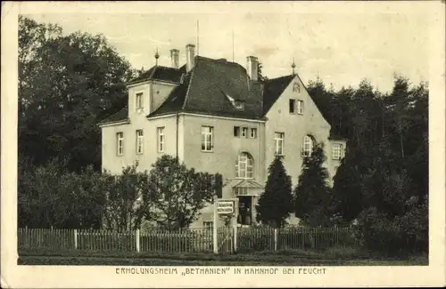 Ak Hahnhof Feucht in Mittelfranken, Erholungsheim Bethanien