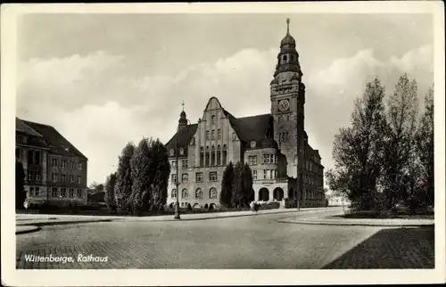 Ak Wittenberge an der Elbe Prignitz, Rathaus