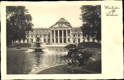 Ak Wiesbaden in Hessen, Kurhaus