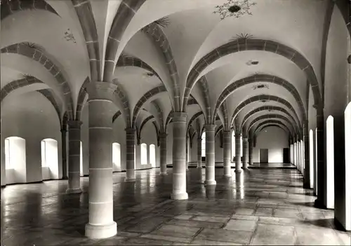 Ak Trier an der Mosel, Abtei St. Matthias, Dormitorium Mitte 13. Jahrhundert