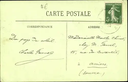 Ak Algier Alger Algerien, Araberin, Portrait, Maghreb