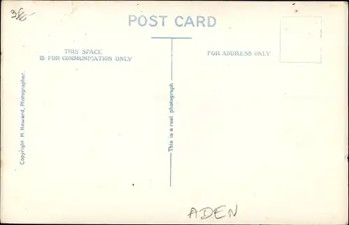 Ak Aden Jemen, Gesamtansicht der Panzer