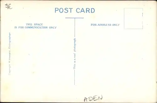 Ak Aden Jemen, Schiffe im Hafen