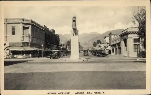 Ak California USA, Azusa Avenue