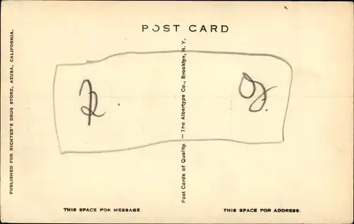 Ak California USA, Azusa Avenue