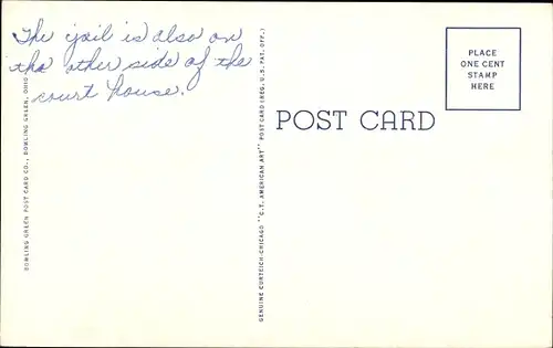 Ak Bowling Green Ohio USA, Wood County Court House