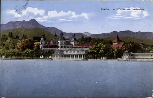 Ak Velden am Wörthersee in Kärnten, Falkensteiner Schlosshotel