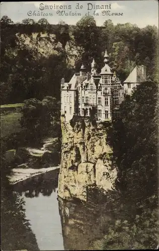 Ak Walzin Dinant Wallonien Namur, Schloss