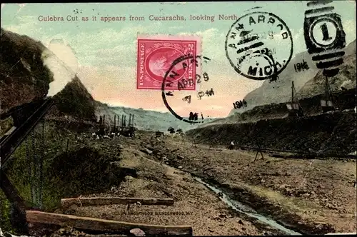 Ak Culebra Puerto Rico, Ansicht von Cucaracha aus