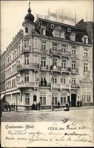 Ak Köln am Rhein, Hotel Continental