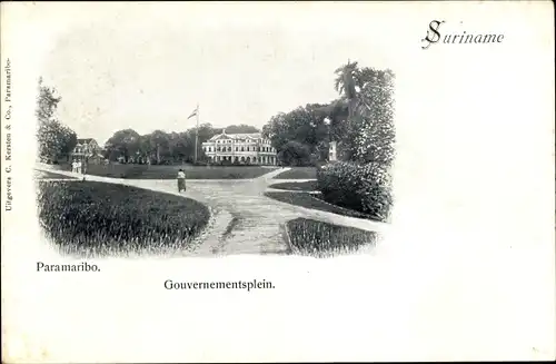 Ak Paramaribo Suriname, Gouvernementsplein