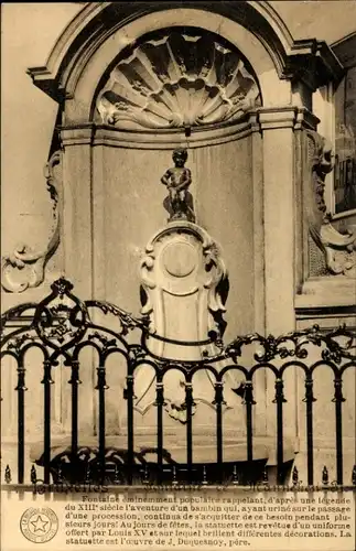 Ak Antwerpen Flandern, Manneken Pis