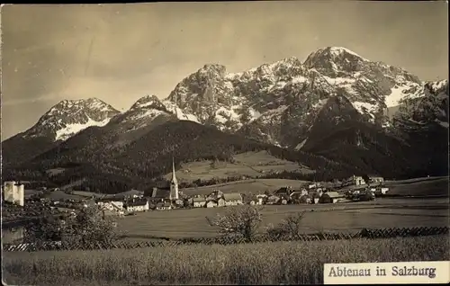 Ak Abtenau in Salzburg, Gesamtansicht