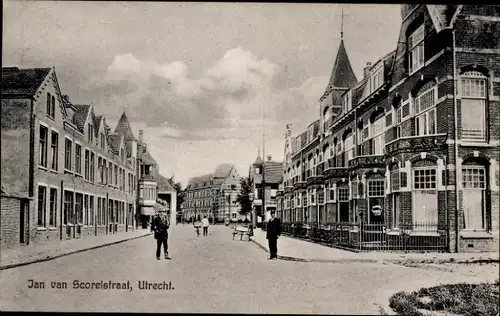 Ak Utrecht Niederlande, Jan van Scorelstraat