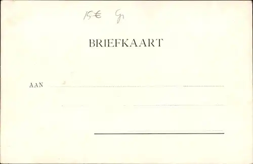 Ak Middelstum Loppersum Groningen, Kirche