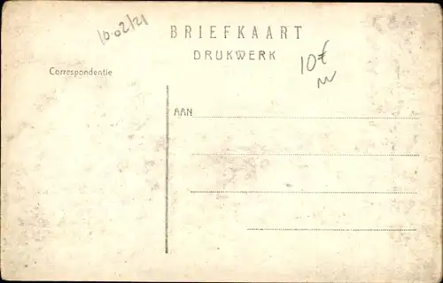 Ak Veendam Groningen Niederlande, Kerklaan