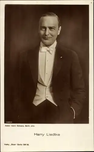 Ak Schauspieler Harry Liedtke, Portrait