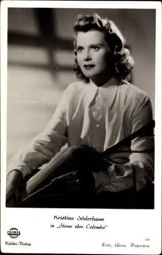 Ak Schauspielerin Kristina Söderbaum, Sterne über Colombo, Gloria