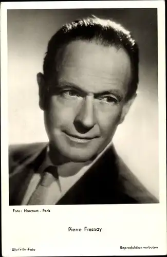 Ak Schauspieler Pierre Fresnay, Portrait