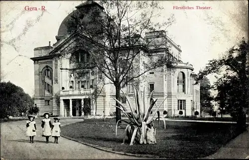 Ak Gera in Thüringen, Fürstliches Theater