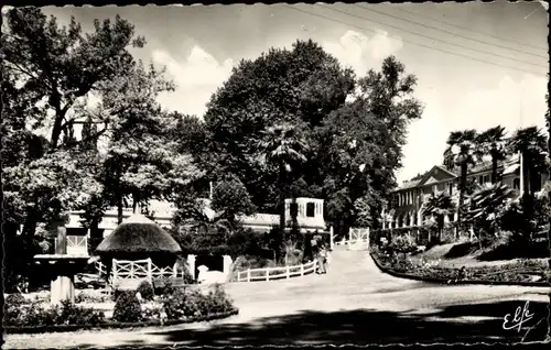 Ak Barbotan les Thermes Gers, Park, Buvette, Grand Hotel