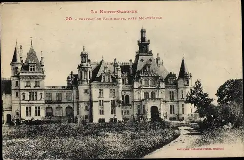 Ak Montrejeau Haute Garonne, Schloss Valmirande